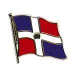 Odznak (pins) 20mm vlajka Dominikánska republika - farebný
