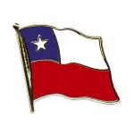 Odznak (pins) 20mm vlajka Čile - farebný