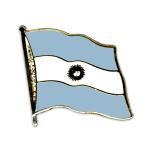 Odznak (pins) 20mm vlajka Argentína - farebný