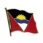 Odznak (pins) 20mm vlajka Antigua a Barbuda - barevný