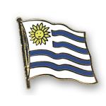 Odznak (pins) 20mm vlajka Uruguaj - farebný