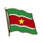 Odznak (pins) 20mm vlajka Surinam - barevný
