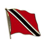 Odznak (pins) 20mm vlajka Trinidad a Tobago - farebný