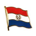 Odznak (pins) 20mm vlajka Paraguay - barevný