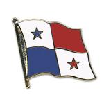 Odznak (pins) 20mm vlajka Panama - farebný