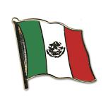 Odznak (pins) 20mm vlajka Mexiko - farebný