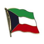Odznak (pins) 20mm vlajka Kuvajt - farebný