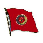 Odznak (pins) 20mm vlajka Kirgizsko - farebný