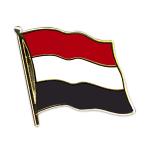 Odznak (pins) 20mm vlajka Jemen - farebný