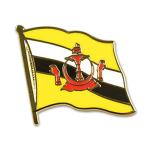 Odznak (pins) 20mm vlajka Brunej - farebný