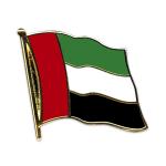 Odznak (pins) 20mm vlajka Spojené arabské emiráty - farebný