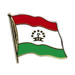 Odznak (pins) 20mm vlajka Tadžikistan - farebný