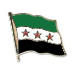 Odznak (pins) 20mm vlajka Sýrie (1932-1958) - farebný