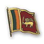 Odznak (pins) 20mm vlajka Srí Lanka - farebný