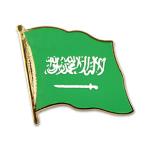 Odznak (pins) 20mm vlajka Saudská Arábia - farebný