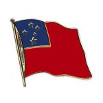 Odznak (pins) 20mm vlajka Samoa - farebný