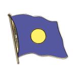 Odznak (pins) 20mm vlajka Palau - farebný