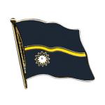 Odznak (pins) 20mm vlajka Nauru - farebný