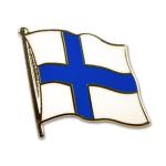 Odznak (pins) 20mm vlajka Fínsko - farebný