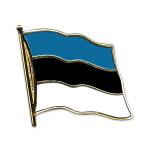 Odznak (pins) 20mm vlajka Estónsko - farebný