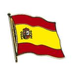 Odznak (pins) 20mm vlajka Španielsko - farebný