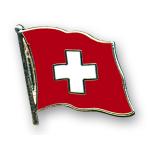 Odznak (pins) 20mm vlajka Švajčiarsko - farebný