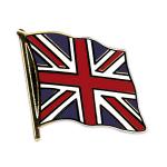 Odznak (pins) 20mm vlajka Velká Británie - barevný