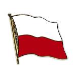 Odznak (pins) 20mm vlajka Polsko - barevný