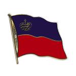 Odznak (pins) 20mm vlajka Lichtenštejnsko - barevný