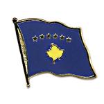 Odznak (pins) 20mm vlajka Kosovo - farebný