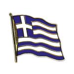 Odznak (pins) 20mm vlajka Grécko - farebný