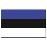 Vlajka Estónsko 30 x 45 cm na tyčke