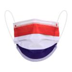 Rúška s vlajkou Holandsko 10 ks - farebná