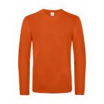 Tričko s dlhým rukávom B&C LSL Ultra - oranžové