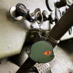 Klíčenka Fostex Helma 2nd Ranger WWII - olivová