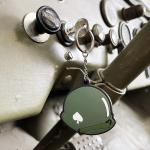 Kľúčenka Fostex Helma 506PIR WWII - olivová