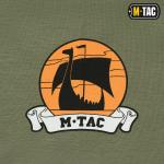 Tričko s potiskem M-Tac Black Sea Expedition - olivové
