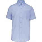 Pánská košile s krátkým rukávem Kariban Premium - světle modrá