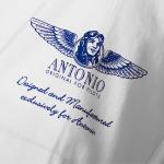 Košile s nárameníky Antonio Pilot on Duty - bílá