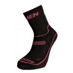 Ponožky Haven Polartis - černé-růžové