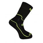Ponožky Haven Polartis - černé-žluté