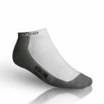 Polofroté znížené ponožky Gultio - biele-sivé