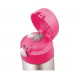 Dětská termoska Thermos FUNtainer 470 ml - stříbrná-růžová