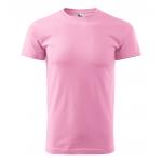 Tričko pánske Malfini Basic - svetlo ružové