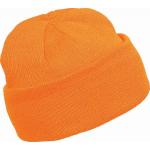 Čepice zimní K-Up 31 - oranžová svítící