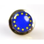 Odznak (pins) 9mm kulatý vlajka Evropská unie (EU) - barevný