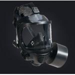 Celotvárová ochranná maska Avec CM-6 - čierna