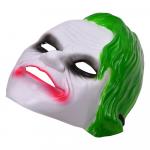 Karnevalová maska Joker - biela-zelená