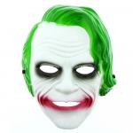 Karnevalová maska Joker - bílá-zelená