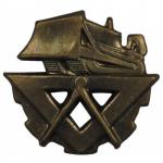Odznak ČSLA Stavebné vojsko - bronzový